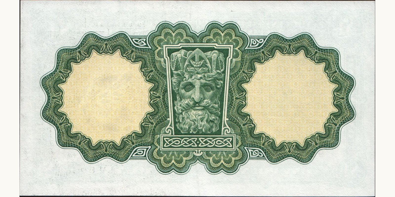 1 pounds Ирландия 1970 — Оборотная сторона