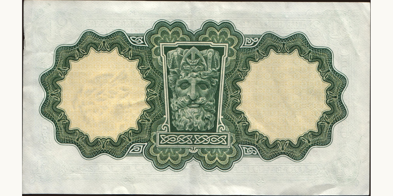 1 pounds Ирландия 1969 — Оборотная сторона