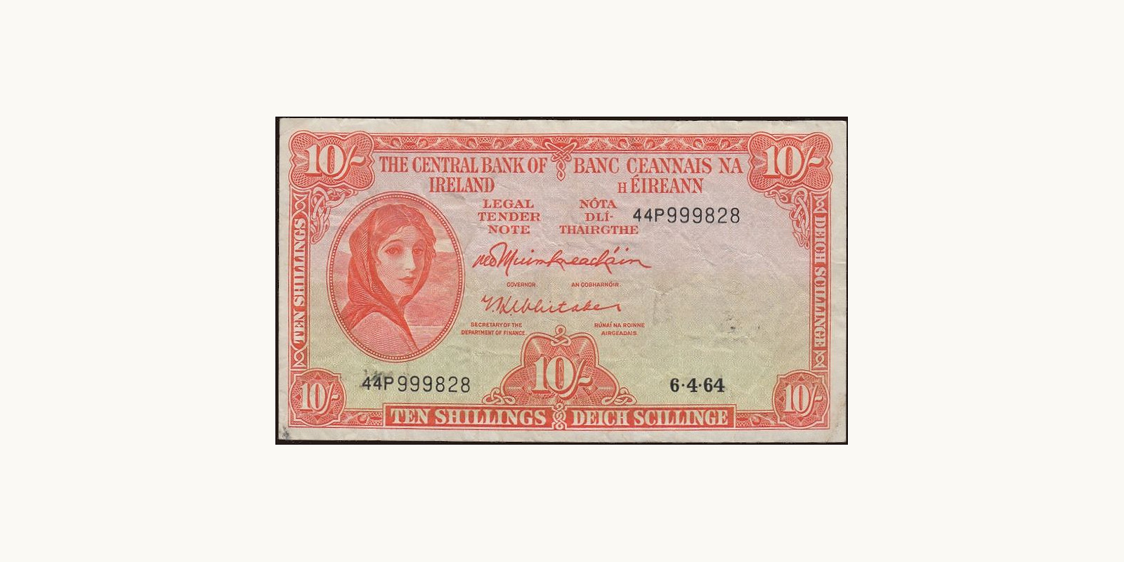 10 shilling 1964