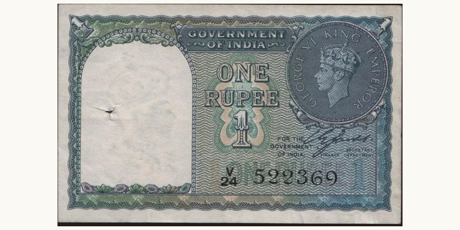 1 rupees 1940