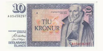 10 kronur 1961