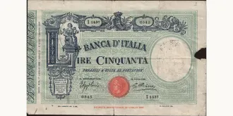 50 lira 1933