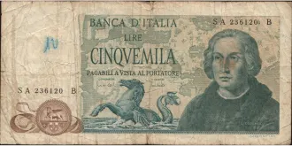 5000 lira 1971
