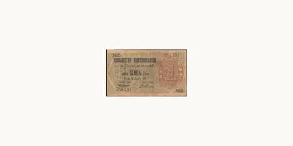 1 lira 1874