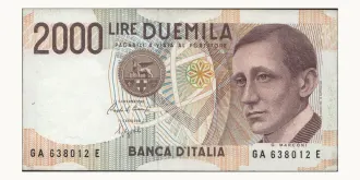 2000 lira 1990