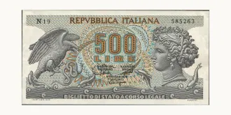 500 lira 1967