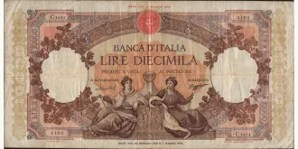 10000 lira 1959