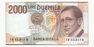 2000 lira 1992