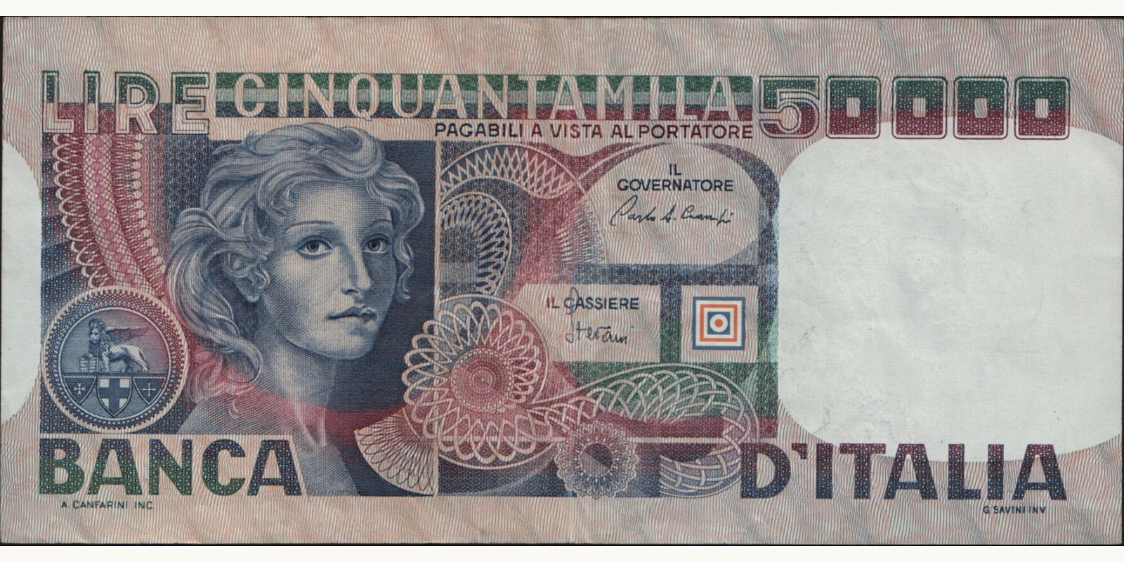 50000 lira 1980