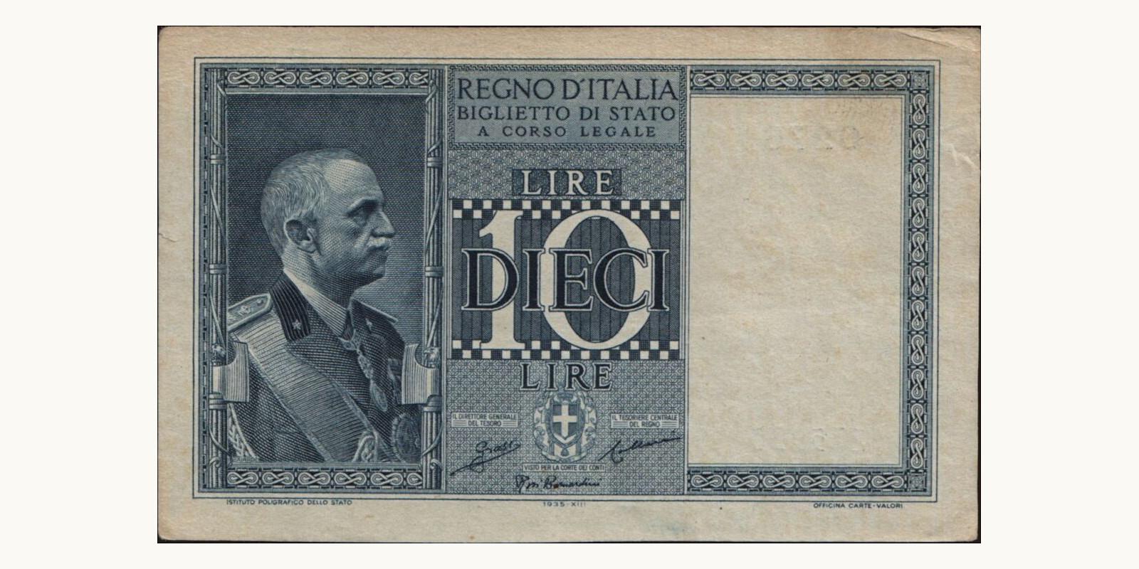 10 lira 1935