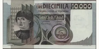 10000 lira 1980