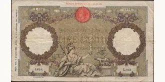 100 lire 1942