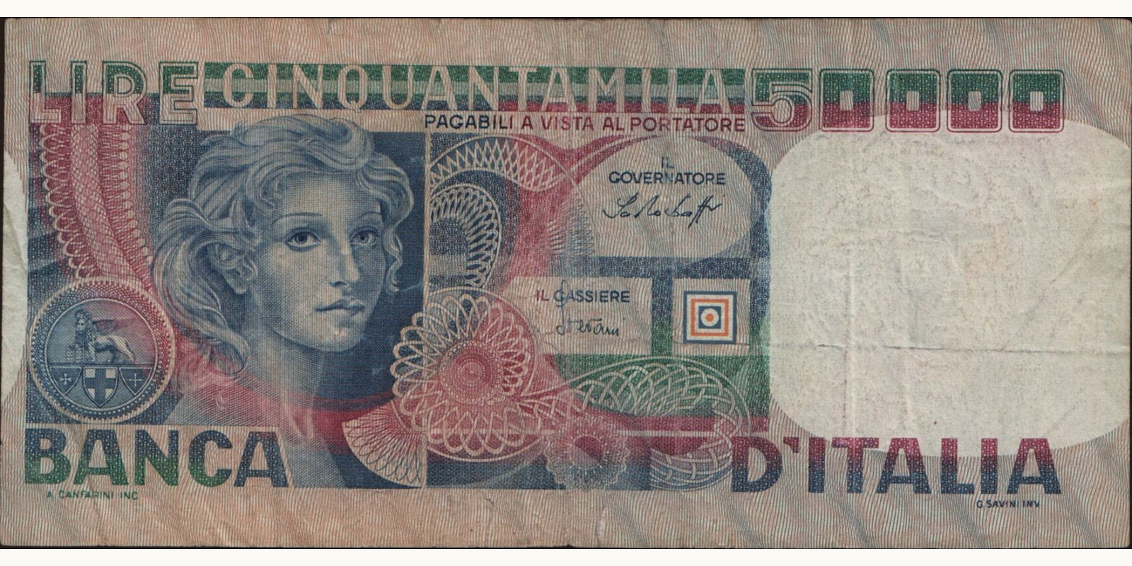 50000 lira 1978