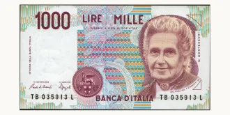 1000 lira 1991