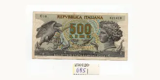 500 lire 1966