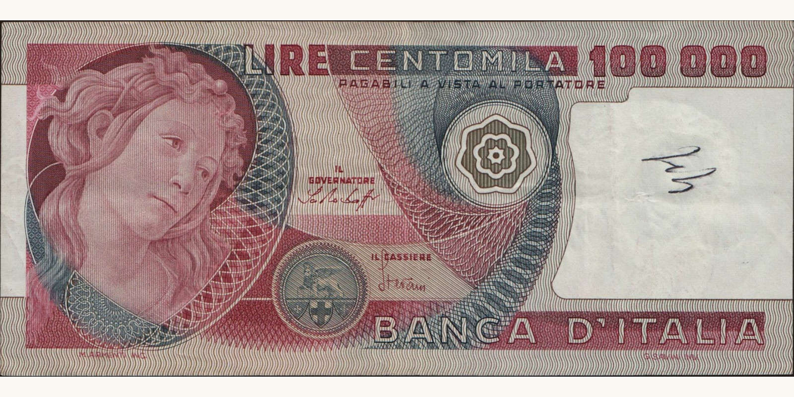 100000 lira 1978