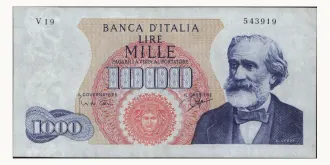 1000 lire 1963