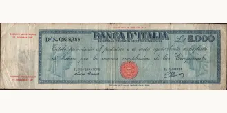5000 lire 1947