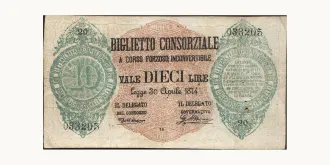10 lira 1874