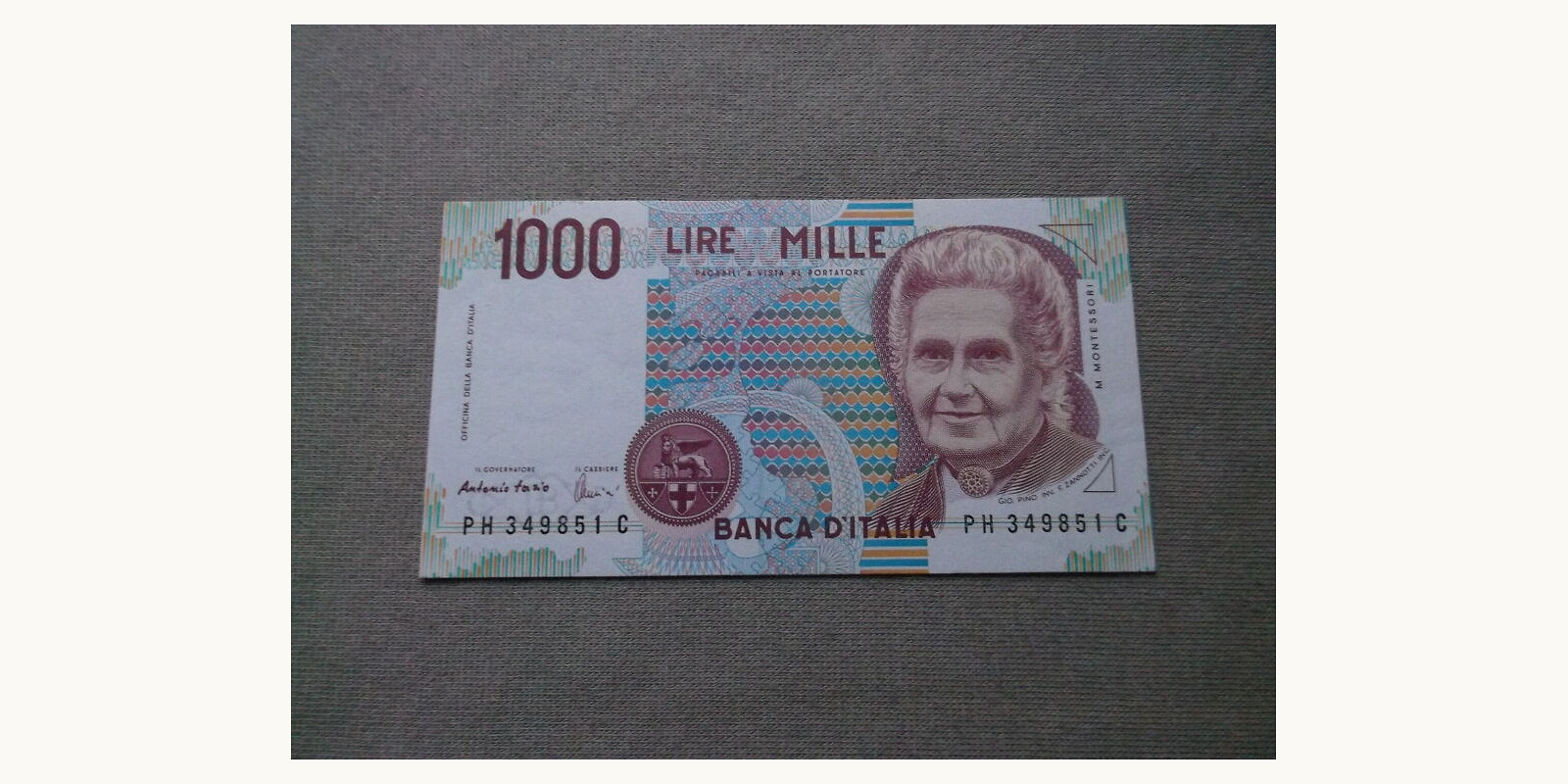 1000 lira 1998