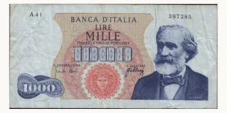 1000 lira 1966