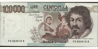 100000 lira 1990