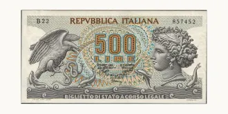 500 lira 1970