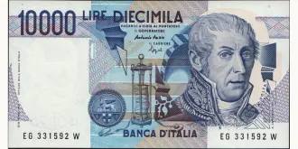 10000 lira 1995
