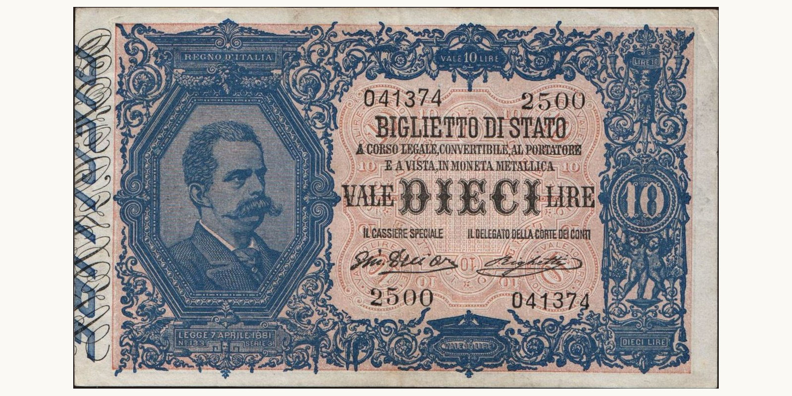 10 lira 1915