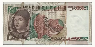 5000 lira 1983