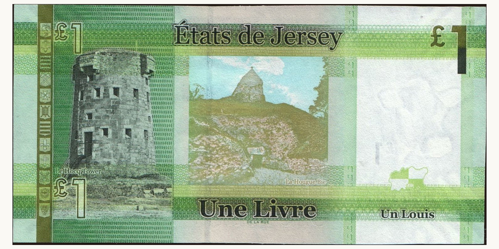 1 pounds Джерси 2010 — Оборотная сторона