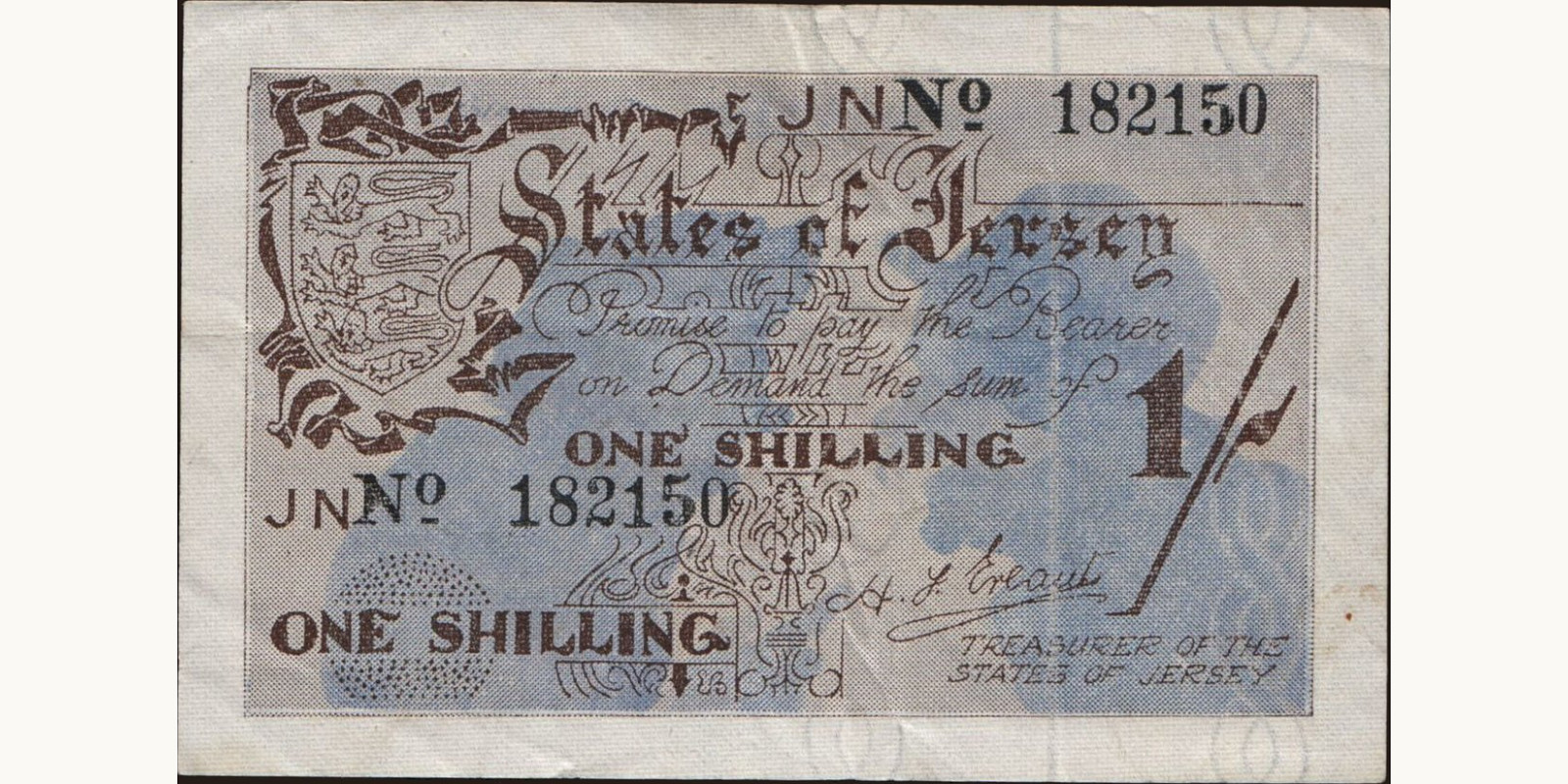 1 shilling 1942