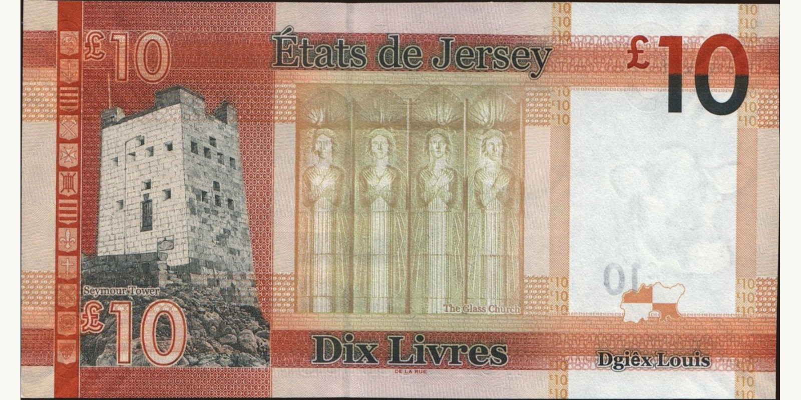 10 pounds Джерси 2010 — Оборотная сторона