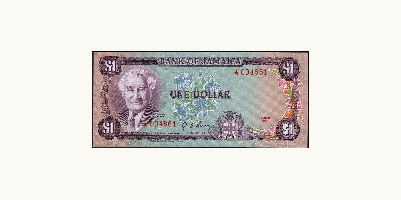 1 dollars 1977