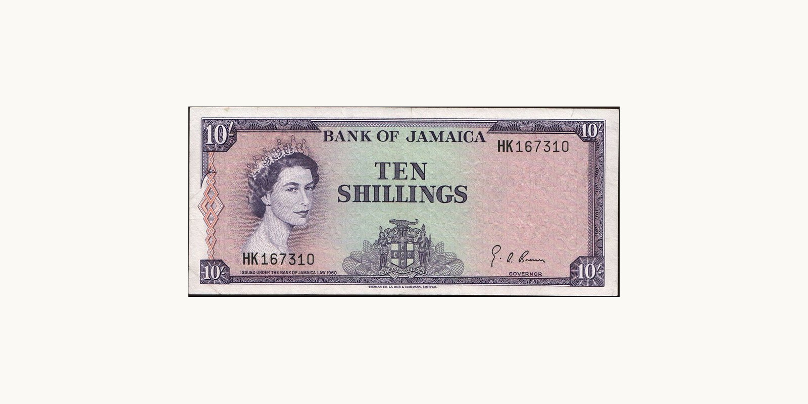 10 shilling 1961