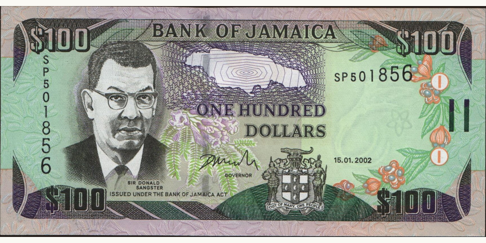 100 dollars 2002