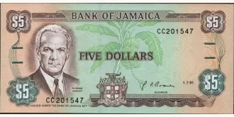 5 dollars 1991