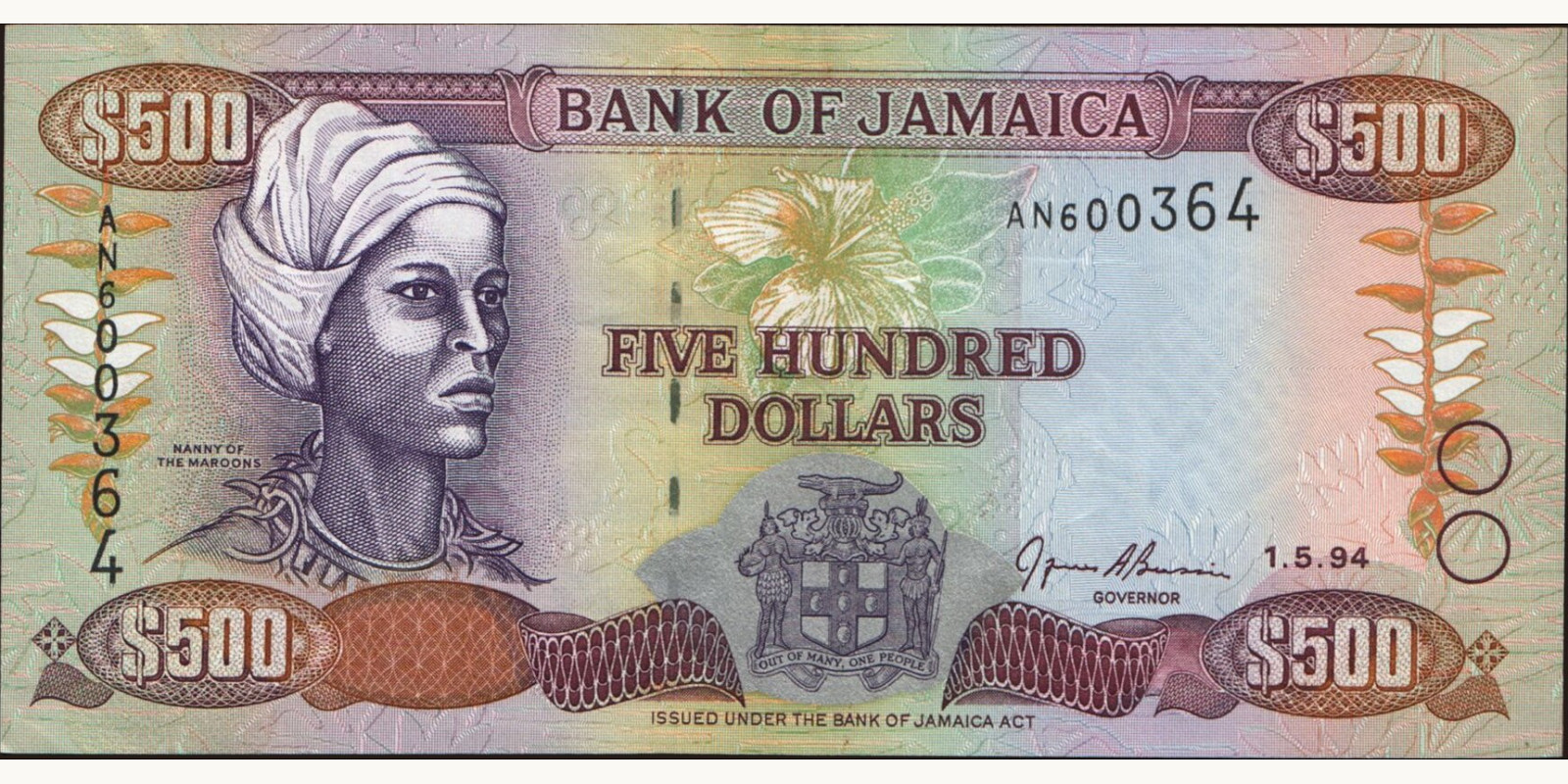 500 dollars 1994
