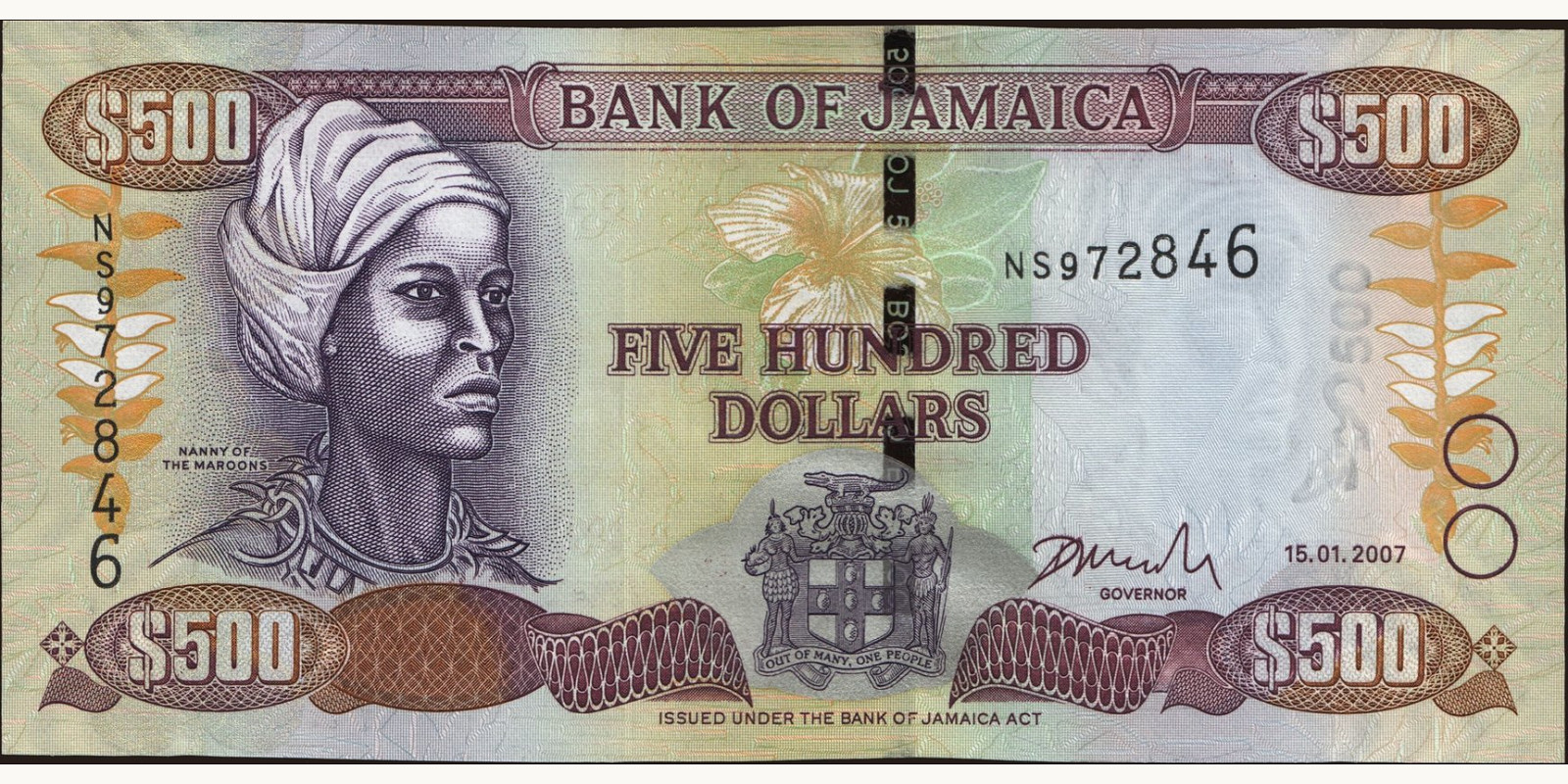 500 dollars 2007