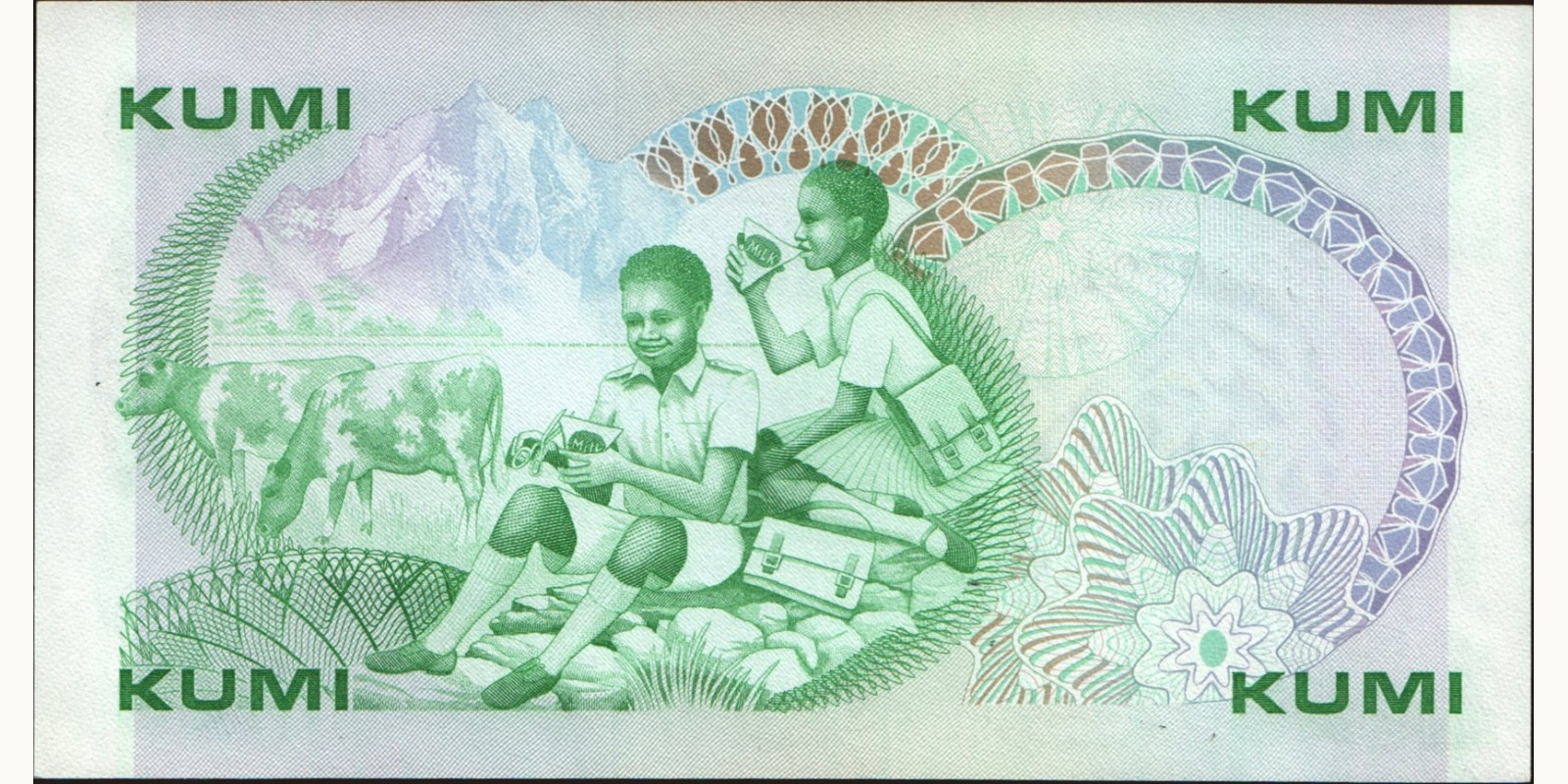 10 shilling Kenya 1981 — Back side