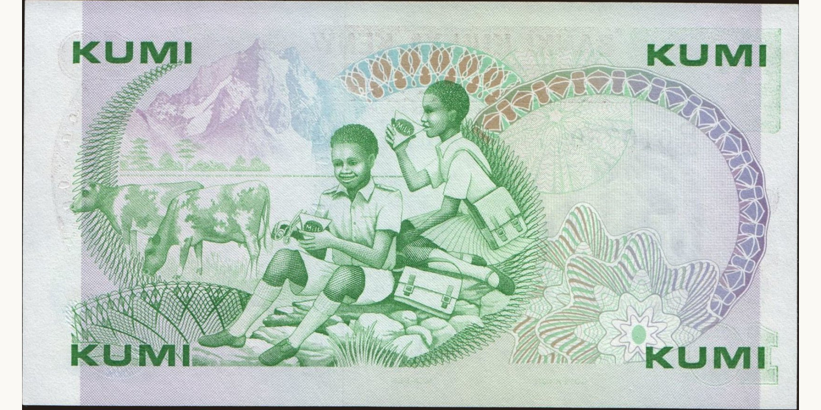 10 shilling Kenya 1984 — Back side