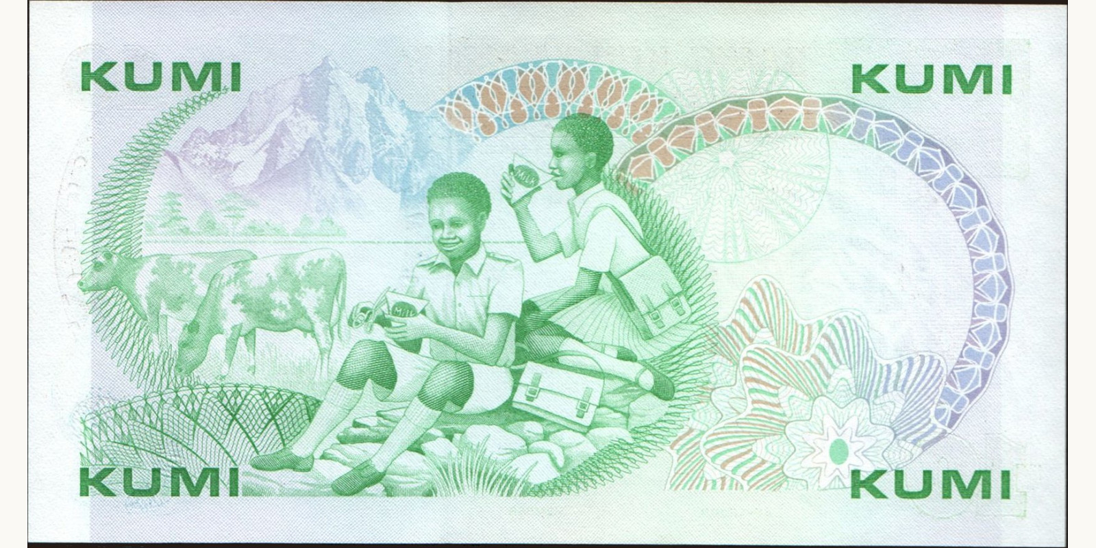 10 shilling Kenya 1986 — Back side