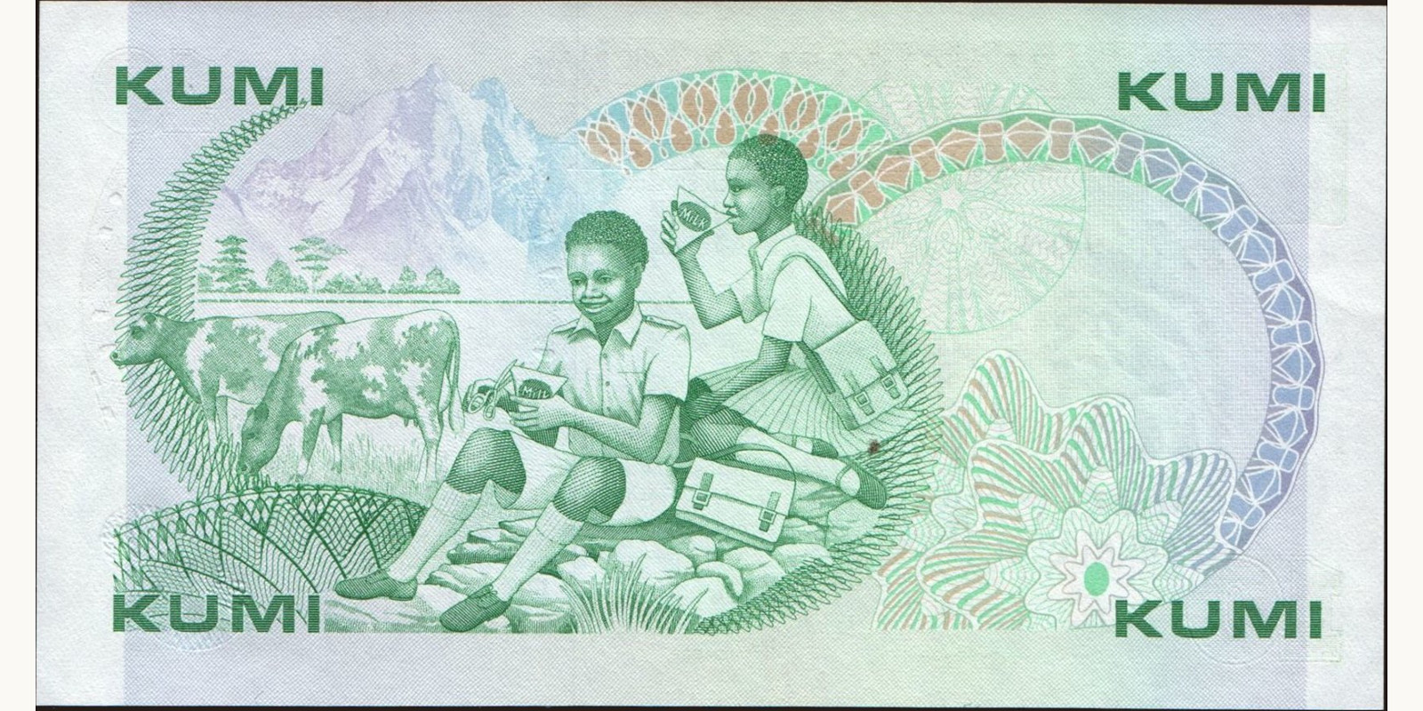 10 shilling Kenya 1988 — Back side