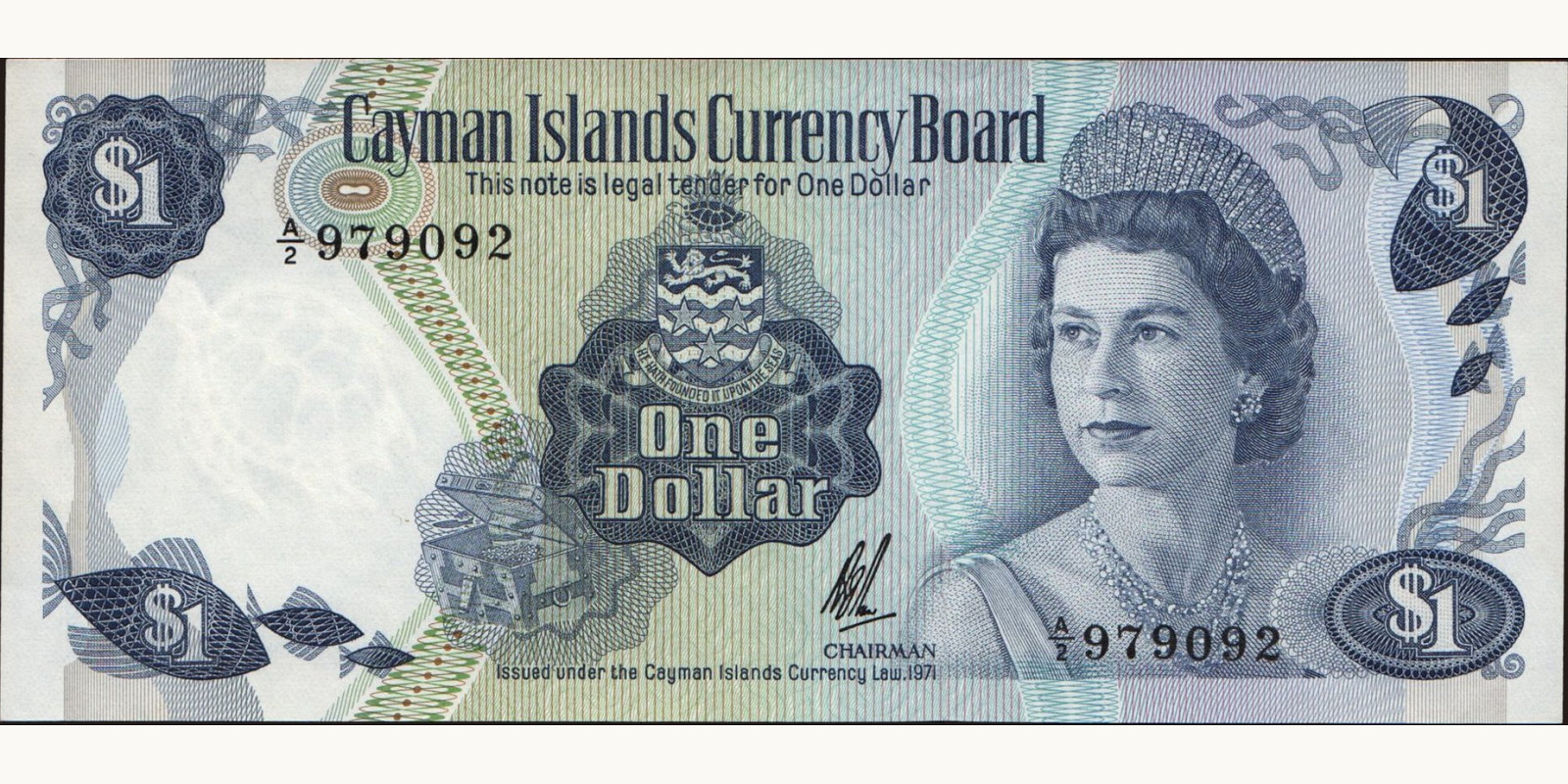 1 dollars 1971