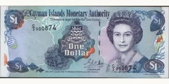 1 dollars 2001