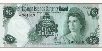 5 dollars 1971