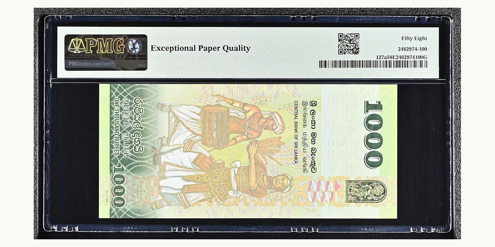 1000 rupees Sri Lanka 2010 — Back side