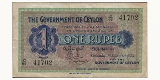 1 rupees 1923