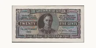 25 cents 1949