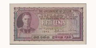 50 cents 1942